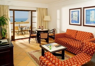 Hotel Sheraton Algarve Sitting Room of the Luxury Suite