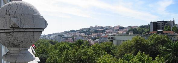 Residencial Dom Sancho Blick auf Lissabon