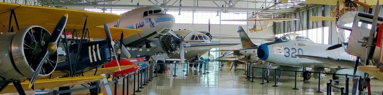 Hangar principal do Museu do Ar de Sintra