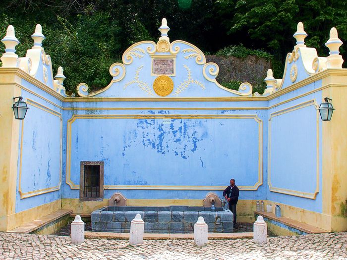 Fontaine de la Sabuga à Sintra