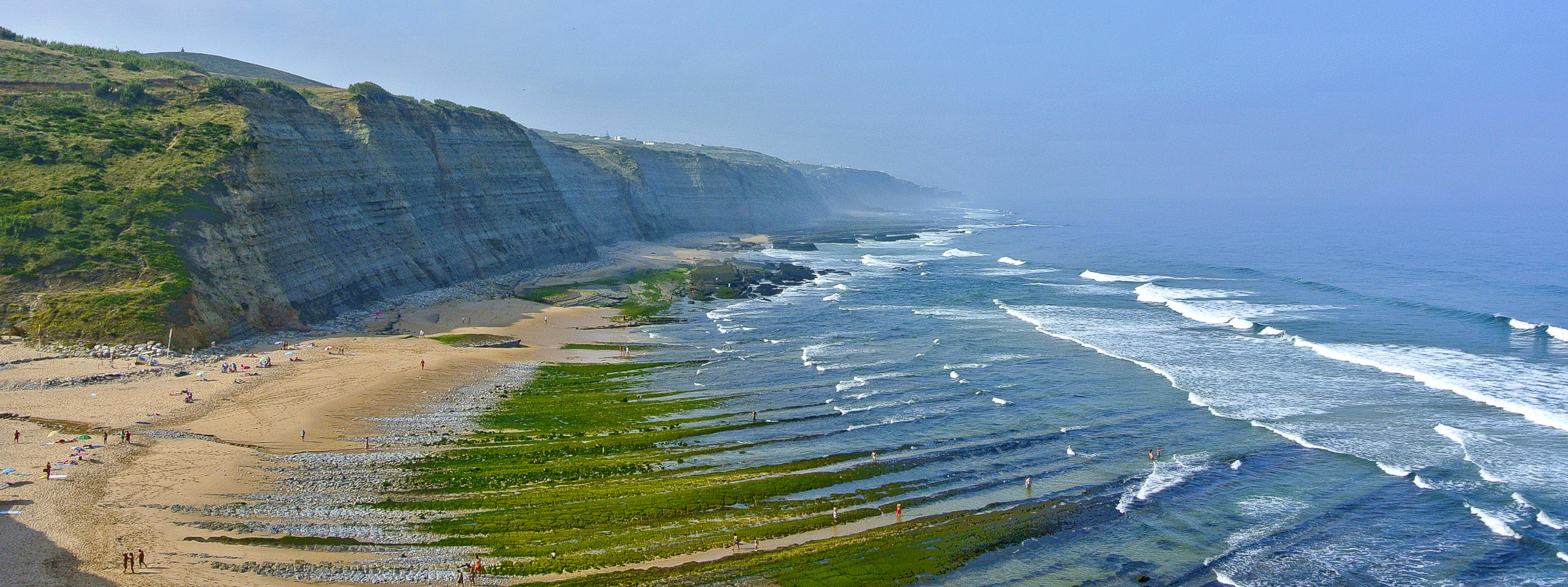 Magoito Beach at low tide