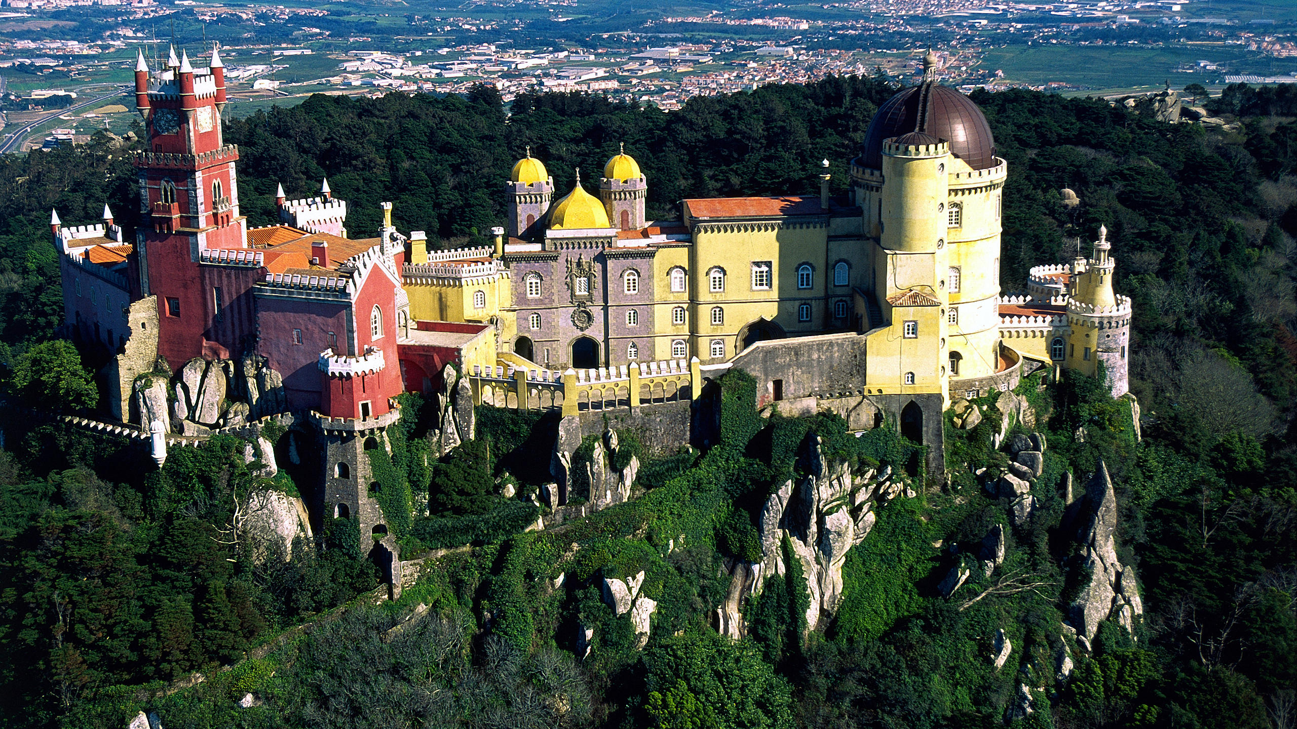 Pena National Castle Palace In Sintra Portugal Pena National Castle Palace In Sintra Portugal