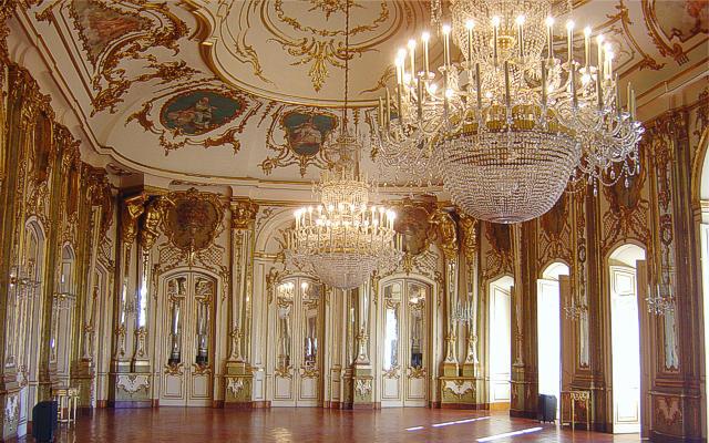 Sala do Trono do Palácio de Queluz
