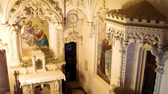 Interior of the Chapel of the Quinta da Regaleira
