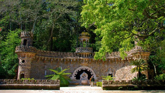 Portal of the Guardians at the Quinta da Regaleira