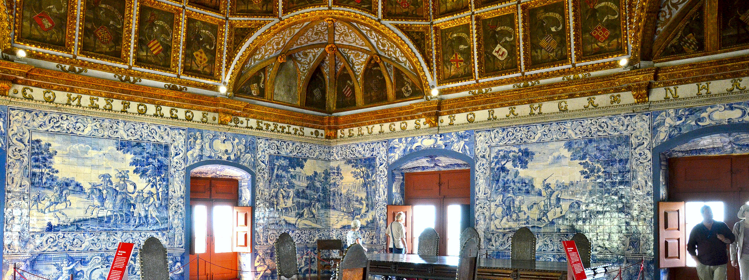 Coat of Arms Room in the Sintra National Palace