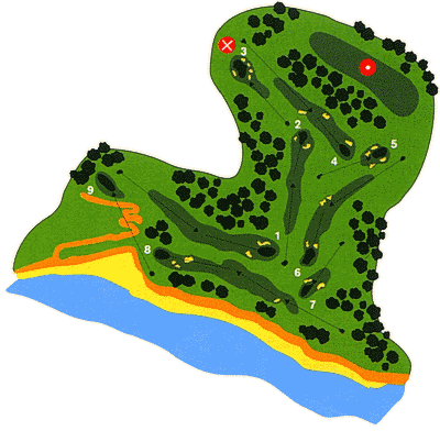 Sheraton Algarve Hotel Course Map