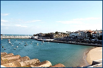 Villa Albatroz - vista sobre baia de Cascais