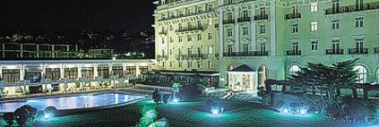 Hotel Palácio Estoril Pool at Night