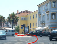 Directions from Lisbon Airport to Hotel Baia