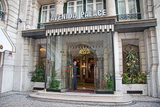 Avenida Palace Hotel Entrance