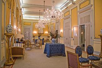 Interior of the Avenida Palace Hotel
