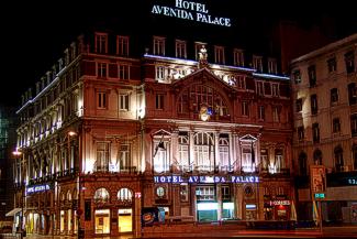 Avenida Palace á Noite