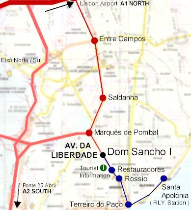 map de localização D Sancho