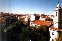 View of Lisbon Avenue in old part of Town 