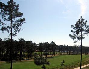 View of golf course from Solarium