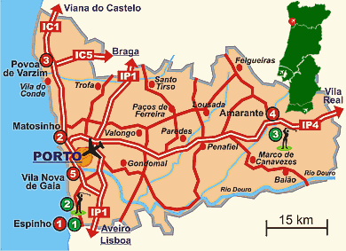 Portugal: mapa, curiosidades e cidades e tudo sobre o turismo