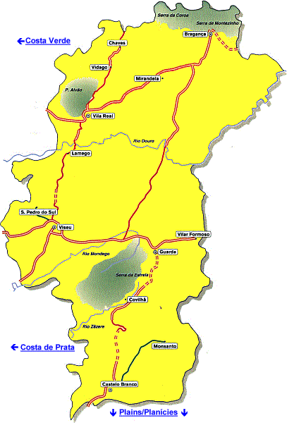 Corça - Portugal Num Mapa