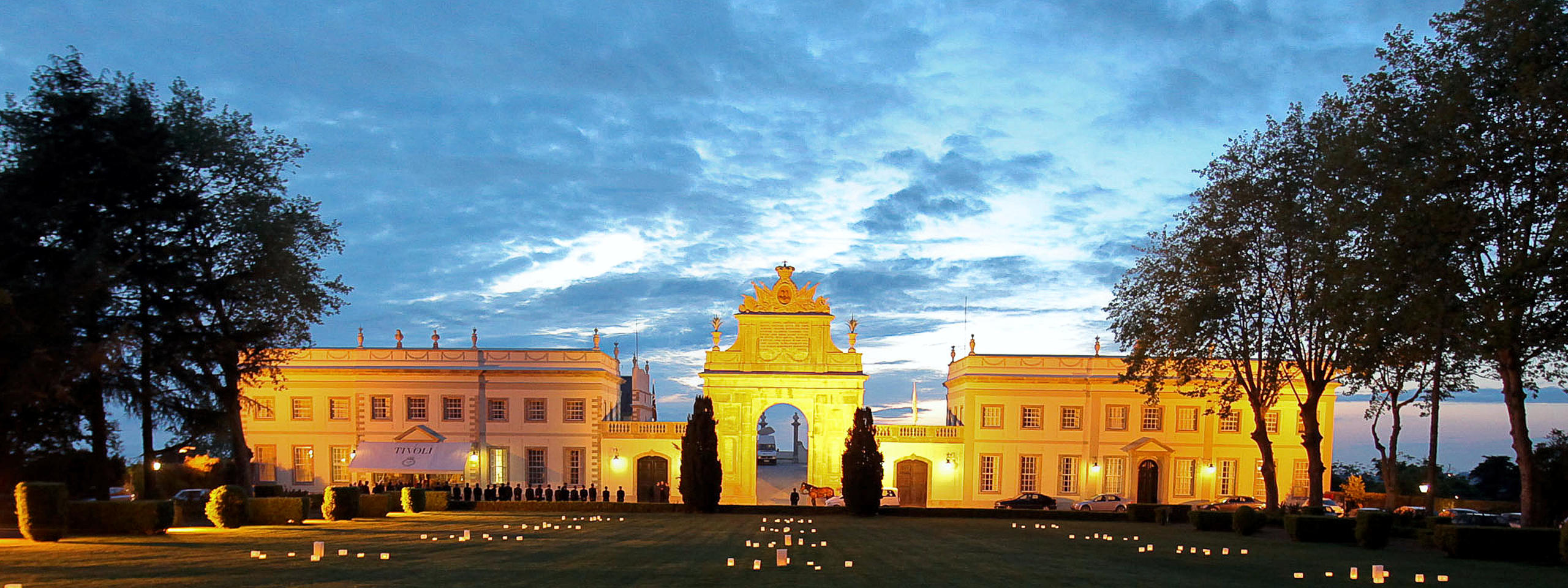 Palais de Seteais la nuit