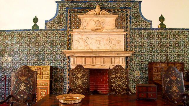 Magpies Room in the Sintra National Palace