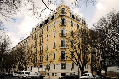 Ajuda Palace apartments, vue extérieure de l'immeuble