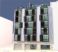 Sedasplace Residence, vue de l'immeuble 